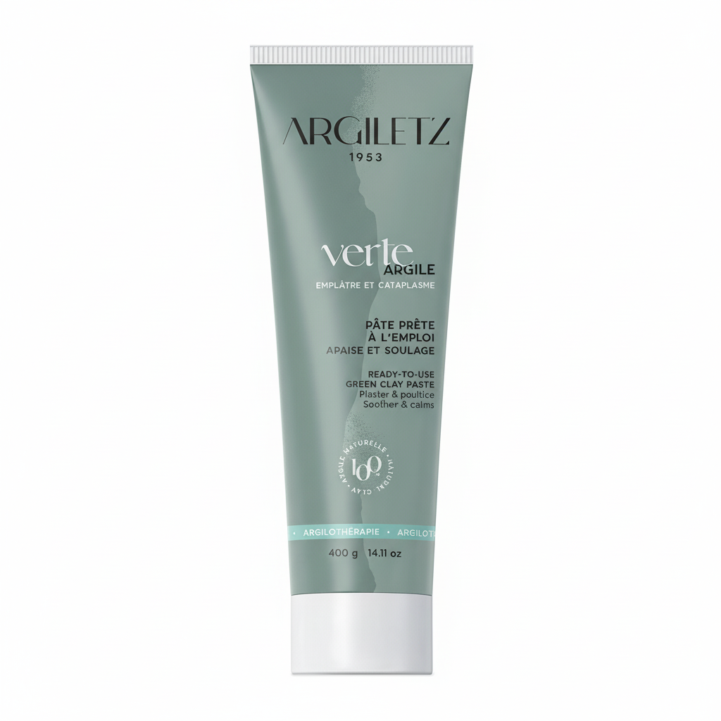 ARGILE VERTE TUBE 400GM 