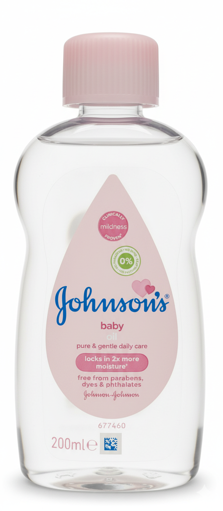 GOHNSONS BABY OIL 200ML