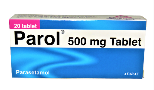 [8699717010109] PAROL 500MG 20TABLETES