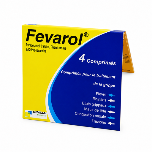 [FEVA106] FEVAROL 500MG/2MG/30MG/5MG CPR B/200