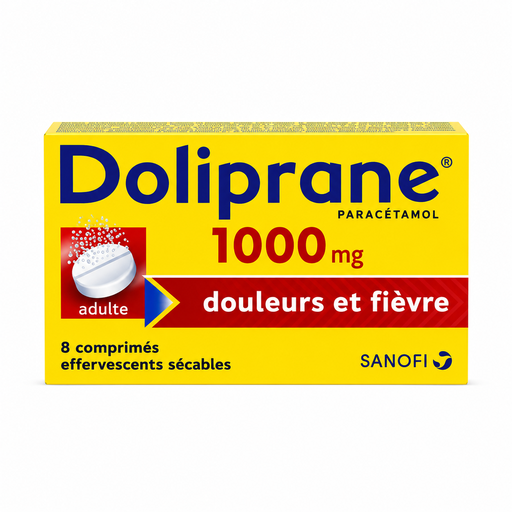 [3582910016755] DOLIPRANE 1000MG EFF B/8
