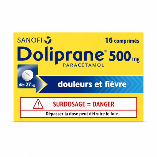 [3232018] DOLIPRANE 500MG CPR BL2X8