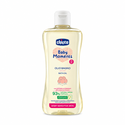[00010242000000] CHICCO BEBE MASSAGE OIL 200ML MOMENT 0M+