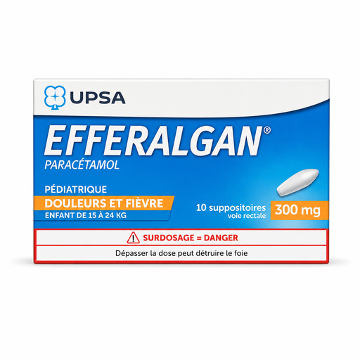 [3390579] EFFERALGAN 300MG SUPPO 10